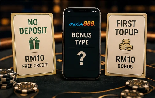 No deposit and first topup bonus checks